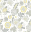 A-Street Prints Jana Light Grey Jacobean Wallpaper
