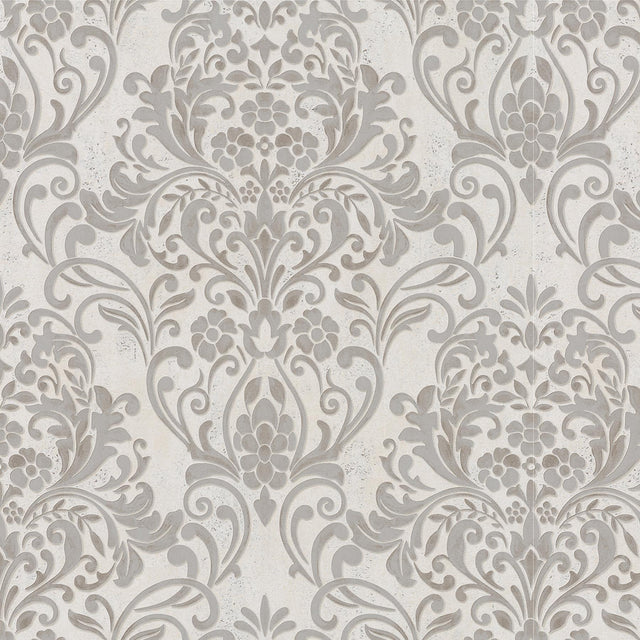Brewster Home Fashions Anders Gold Damask Wallpaper