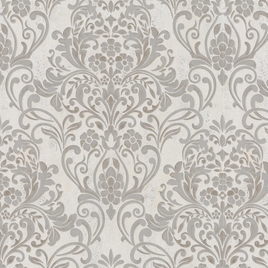 Brewster Home Fashions Anders Gold Damask Wallpaper