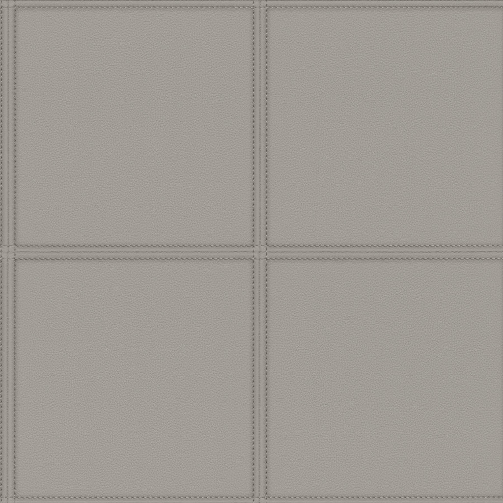 Brewster Home Fashions Avenue Grey Leather Wallpaper