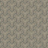 Brewster Home Fashions Gautier Silver Tessellate Wallpaper