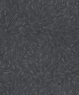 Brewster Home Fashions Agassiz Burst Black Wallpaper