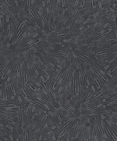 Brewster Home Fashions Agassiz Burst Black Wallpaper