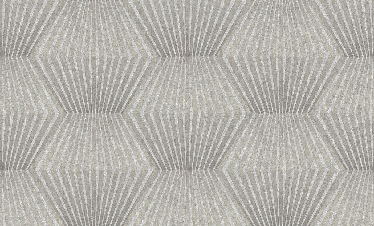 Brewster Home Fashions Lehnmann Geo Taupe Wallpaper