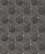 Brewster Home Fashions Muir Chocolate Geo Wallpaper