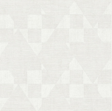 Brewster Home Fashions Wegener Geometric Champagne Wallpaper