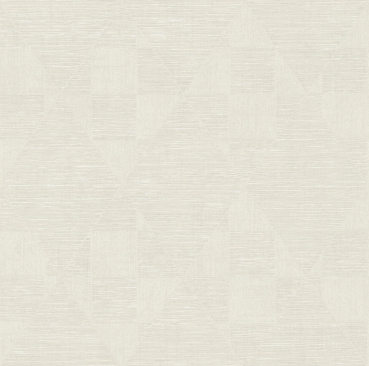 Brewster Home Fashions Wegener Ivory Geometric Wallpaper
