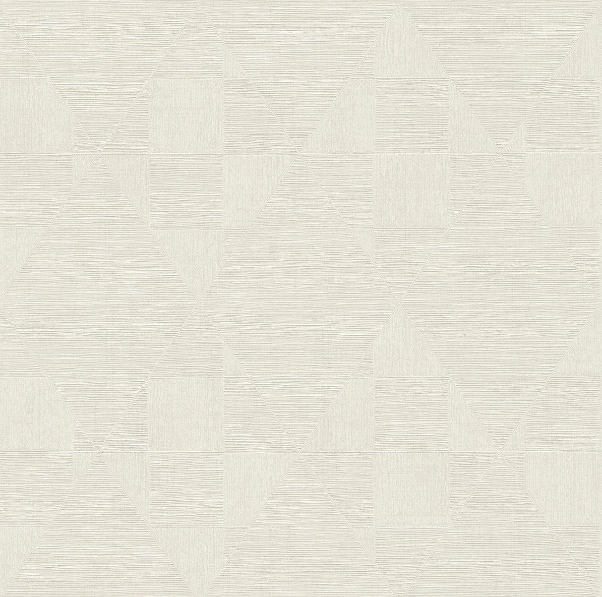 Brewster Home Fashions Wegener Geometric Ivory Wallpaper