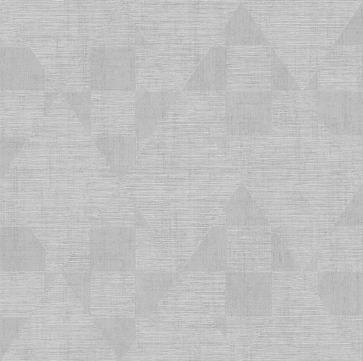 Brewster Home Fashions Wegener Geometric Sterling Wallpaper