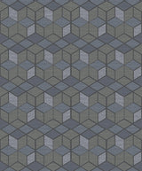 Brewster Home Fashions Joanne Taupe Blox Wallpaper