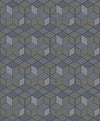 Brewster Home Fashions Joanne Taupe Blox Wallpaper