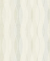 Brewster Home Fashions Jenner Cream Wave Wallpaper