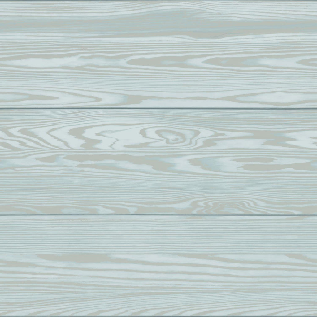 RoomMates Raised Shiplap Peel & Stick Blue Wallpaper
