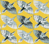 York Feather Flight Peel And Stick Yellow Wallpaper