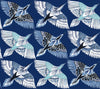York Feather Flight Peel And Stick Blue Wallpaper