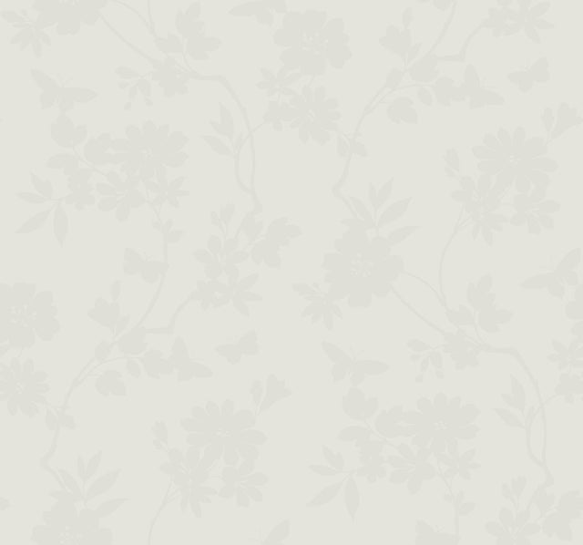 Candice Olson Flutter Vine Light Neutral Wallpaper