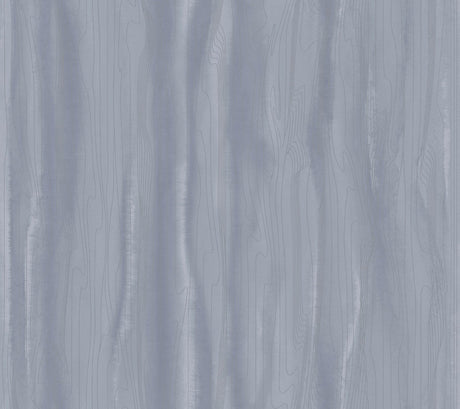 Candice Olson Fantasy Faux Bois Blue/Silver Wallpaper