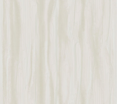 Candice Olson Fantasy Faux Bois White/Pearl Wallpaper