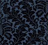 Candice Olson Modern Romance Navy Wallpaper