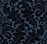 Candice Olson Modern Romance Navy Wallpaper