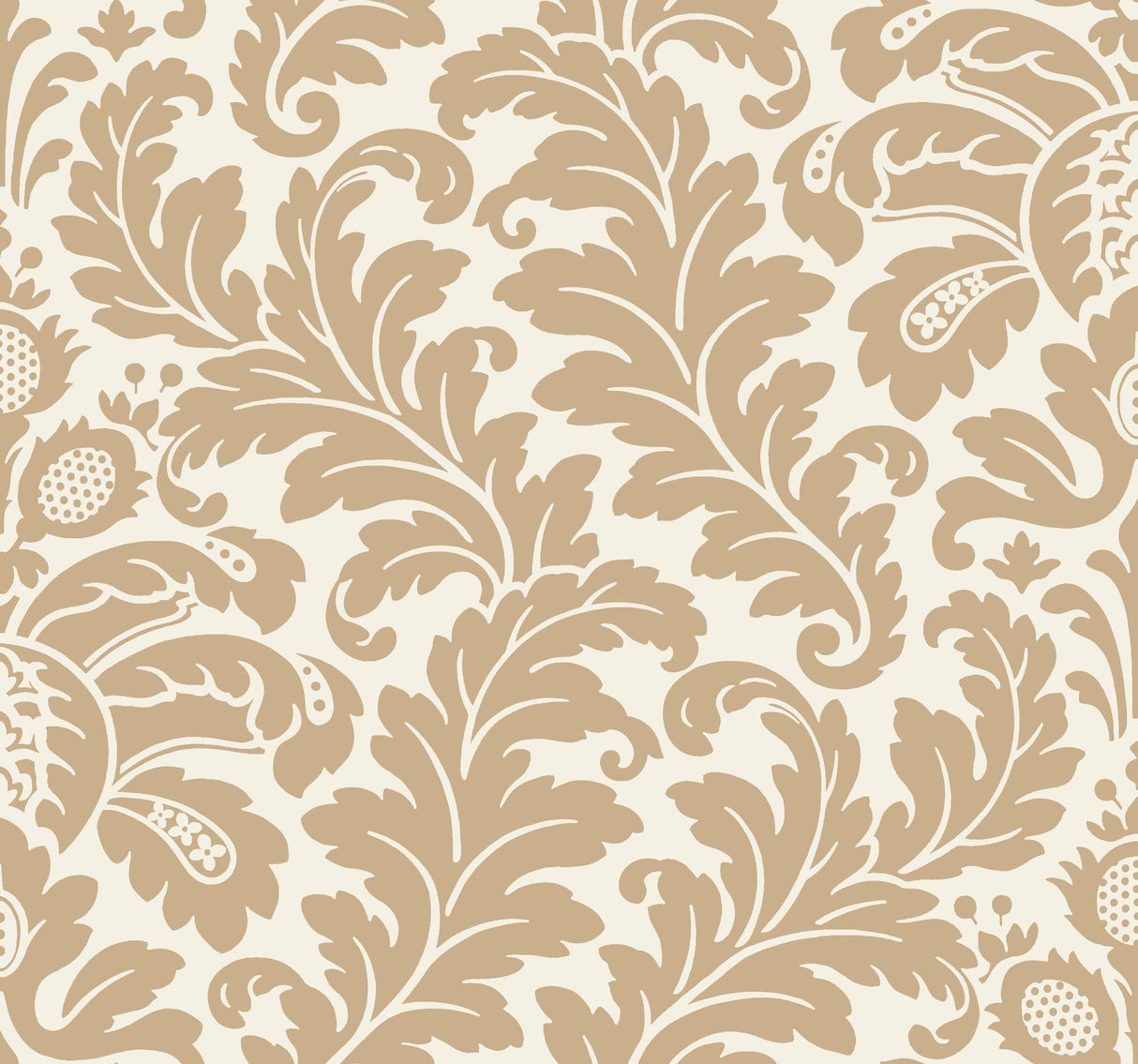 Candice Olson Modern Romance Gold Metallic Wallpaper