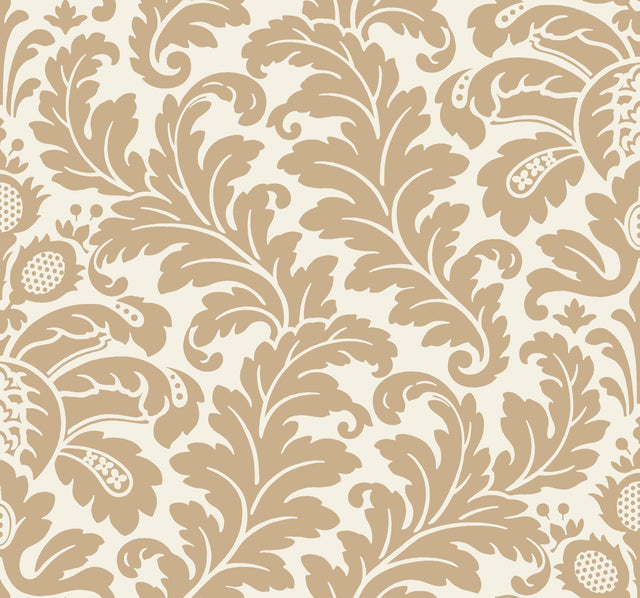 Candice Olson Modern Romance Gold Metallic Wallpaper