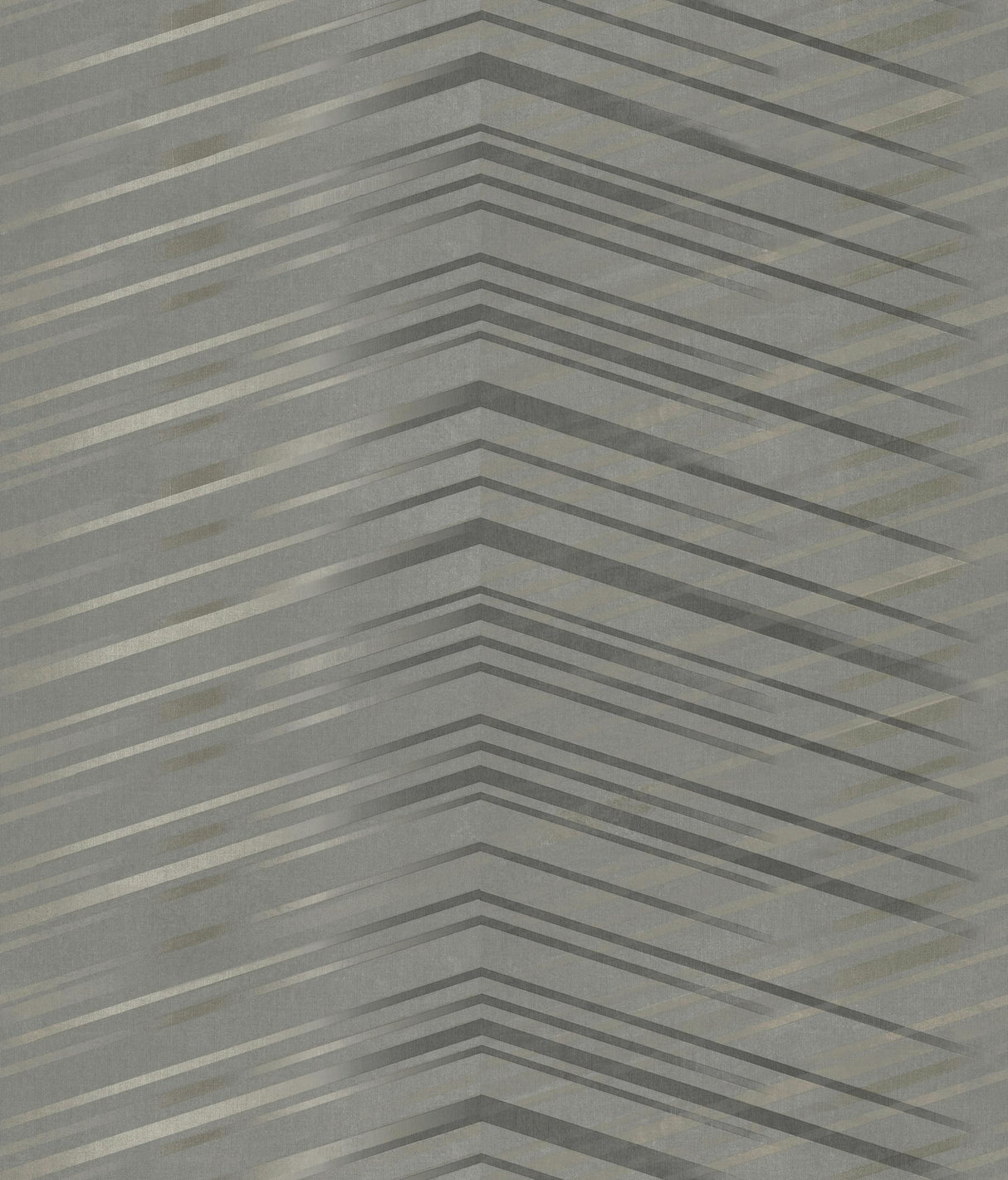 Candice Olson Glistening Chevron Charcoal Wallpaper