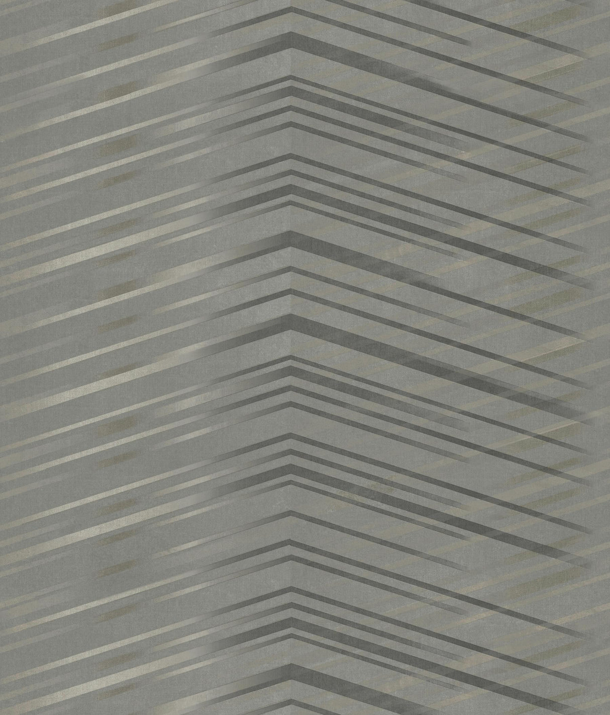 Candice Olson Glistening Chevron Charcoal Wallpaper
