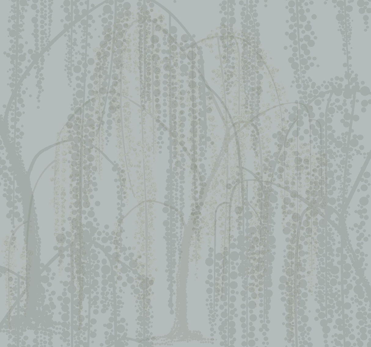 Candice Olson Willow Glow Smokey Blue Wallpaper