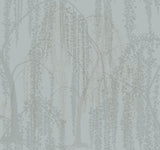 Candice Olson Willow Glow Smokey Blue Wallpaper