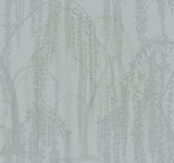 Candice Olson Willow Glow Smokey Blue Wallpaper