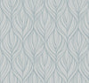 Candice Olson Palma Blue/Silver Wallpaper