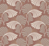 Candice Olson Dancing Leaves Tan Wallpaper