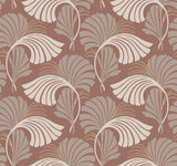 Candice Olson Dancing Leaves Tan Wallpaper