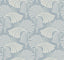 Candice Olson Dancing Leaves Light Blue Wallpaper