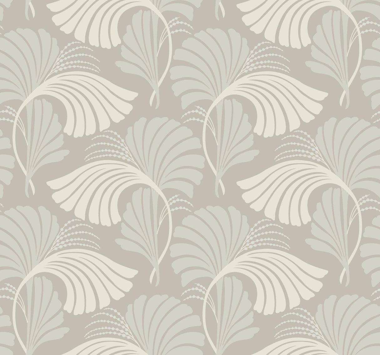 Candice Olson Dancing Leaves Neutrals Wallpaper