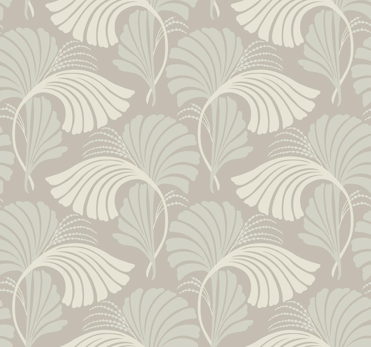 Candice Olson Dancing Leaves Neutrals Wallpaper