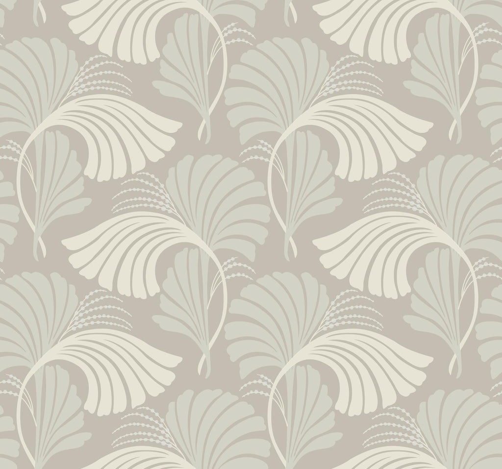Candice Olson Dancing Leaves Neutrals Wallpaper