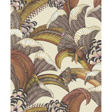Cole & Son HOOPOE LEAVES CRIMSON Wallpaper