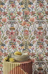 Cole & Son PROTEA GARDEN OGRN&TNGRN/WHT Wallpaper