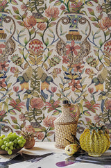 Cole & Son PROTEA GARDEN OGRN&TNGRN/WHT Wallpaper