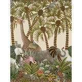 Cole & Son LETABA MARCH SPGRN&GNGR/CRM Wallpaper