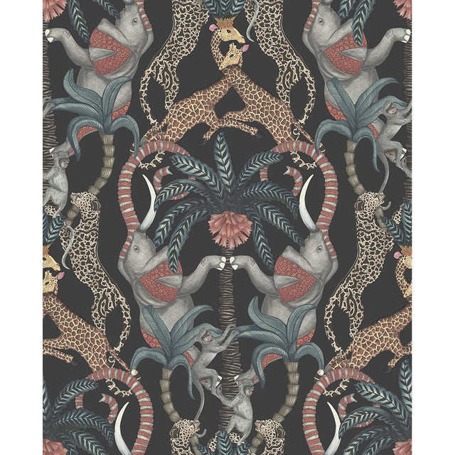 Cole & Son SAFARI TOTEM RBY&PRNTRMBL/CHRCL Wallpaper