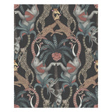 Cole & Son Safari Totem Rby&Prntrmbl/Chrcl Wallpaper