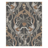 Cole & Son Safari Totem Gngr&Tp/Chrcl Wallpaper