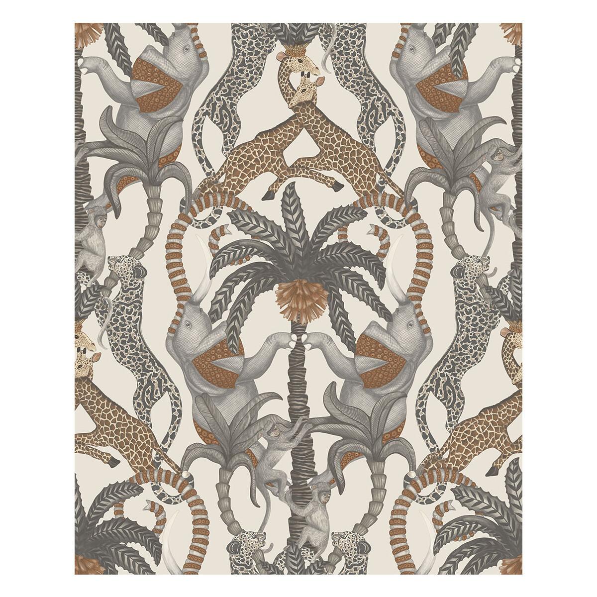 Cole & Son Safari Totem Gngr&Tp/Prchmnt Wallpaper
