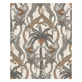 Cole & Son Safari Totem Gngr&Tp/Prchmnt Wallpaper