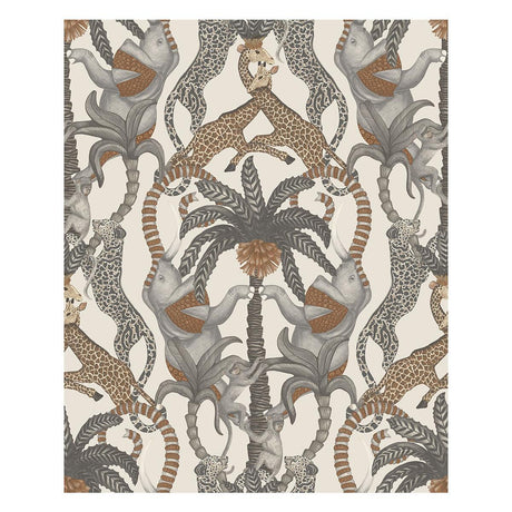 Cole & Son Safari Totem Gngr&Tp/Prchmnt Wallpaper