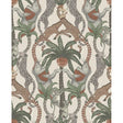 Cole & Son SAFARI TOTEM TRCT&FRSTGRN/STN Wallpaper