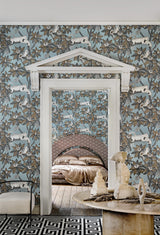 Cole & Son SATARA SLT&WHTMC/PRNTRMBL Wallpaper